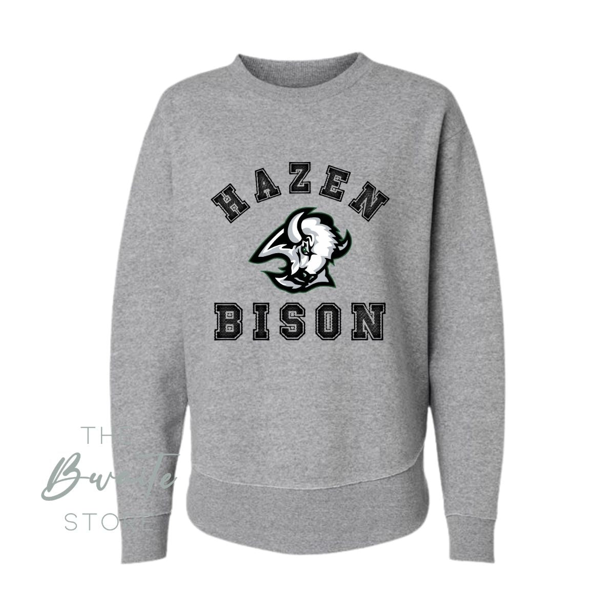 H BISON Women's Weekend Crewneck Sweatshirt  : PREORDER