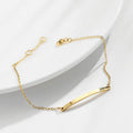 Skinny Minimalist Bar Bracelet