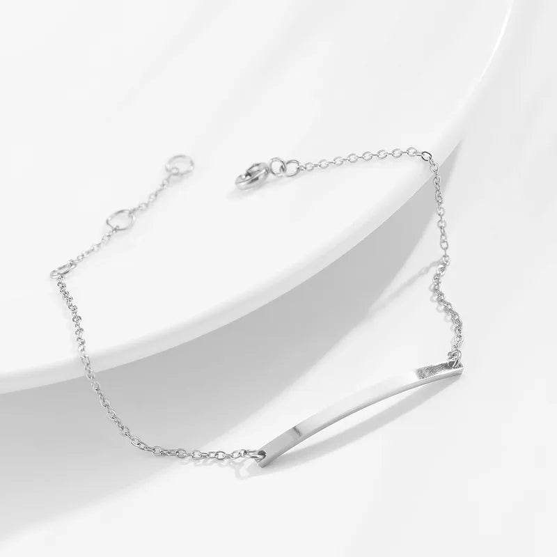 Skinny Minimalist Bar Bracelet
