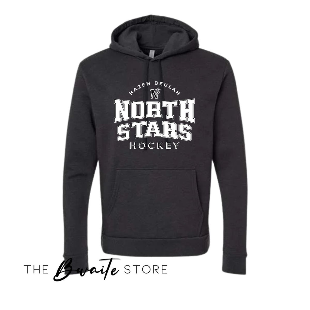 NS HOCKEY NL BLACK HOODIE YOUTH + ADULT UNISEX : PREORDER
