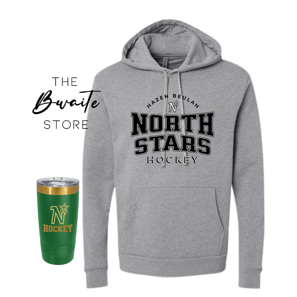NORTH STARS HOCKEY CREWNECK/HOODED THE RINKSIDE BUNDLE : PREORDER