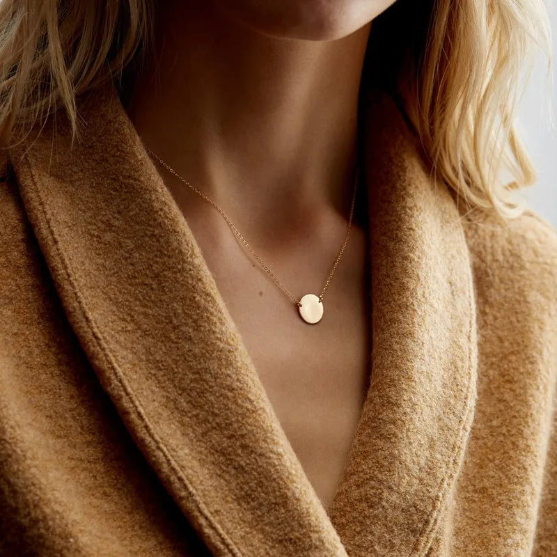 Round Pendent Necklace