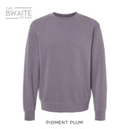 Customizable Pigment Dyed Crewneck Sweatshirt