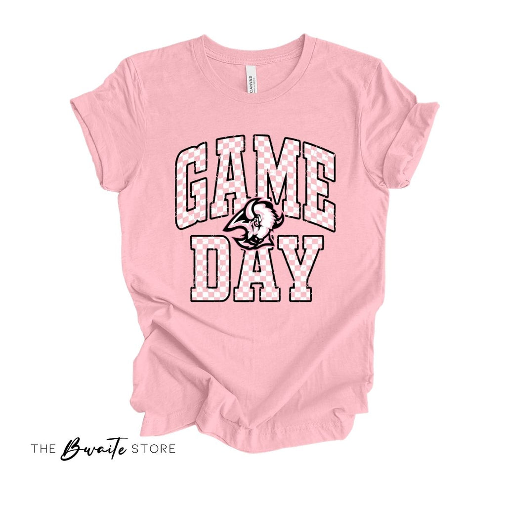 HB HAZEN BISON PINK OUT BC ADULT TSHIRT  : PREORDER