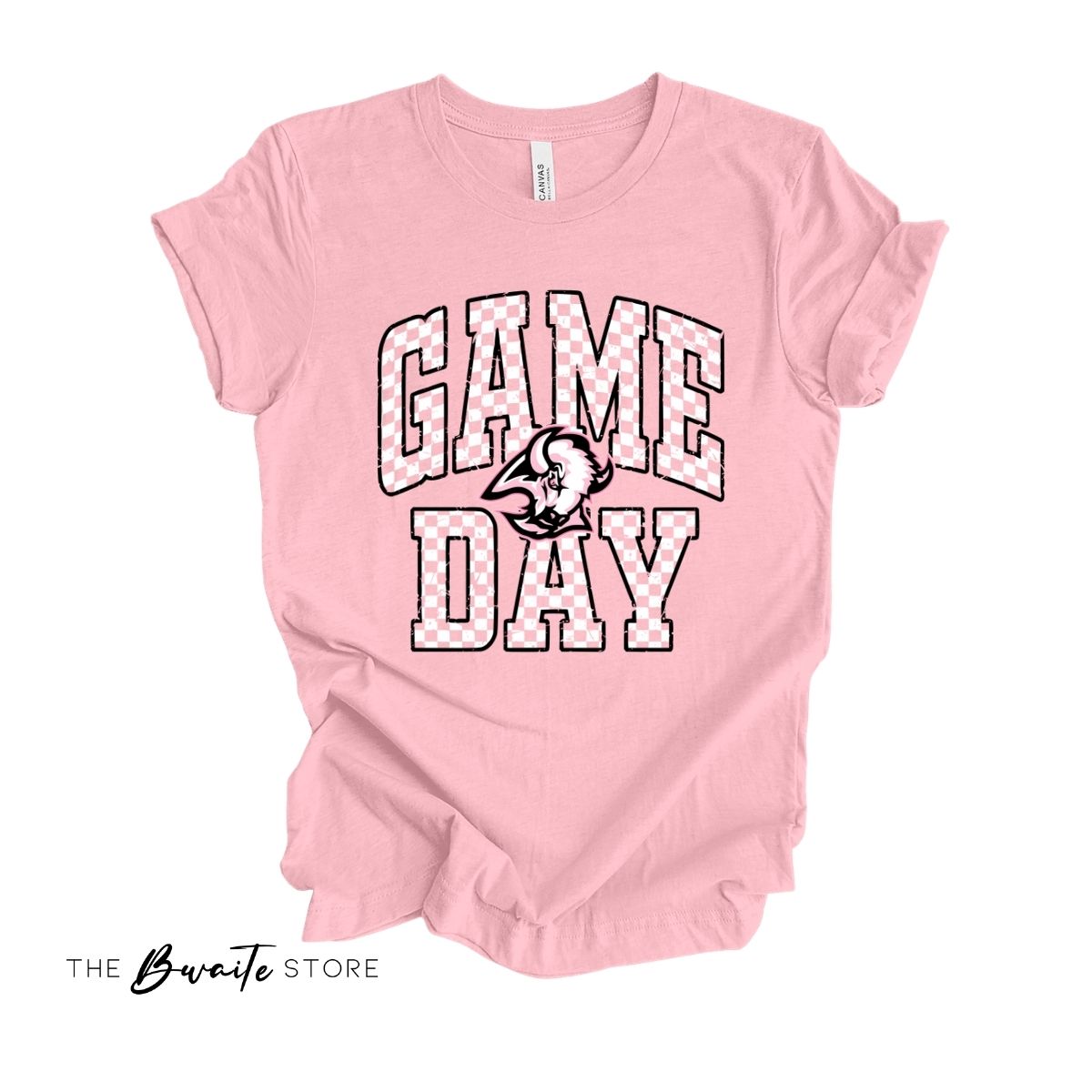 HB HAZEN BISON PINK OUT BC ADULT TSHIRT  : PREORDER
