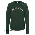 HAZEN BISON BC FOREST SPONGE FLEECE CREWNECK  : PREORDER