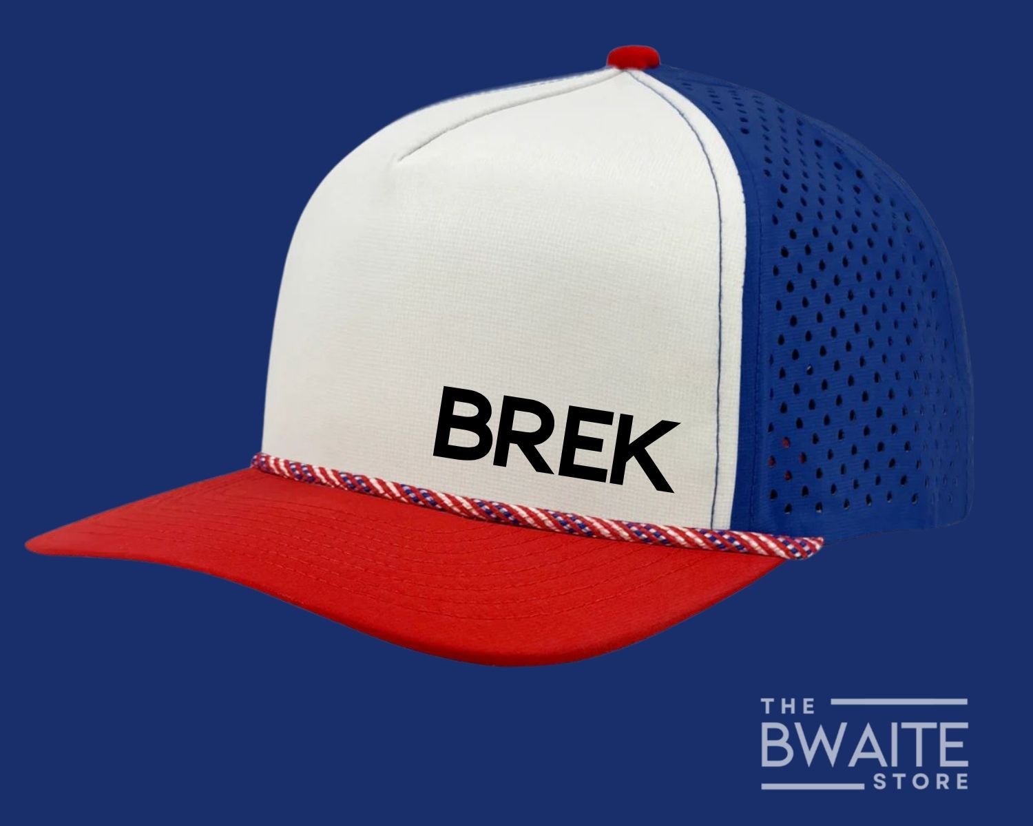 Custom Name Zapped Hat - Blackhawk