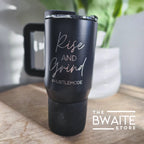 Rise and Grind Black Coffee Traveler
