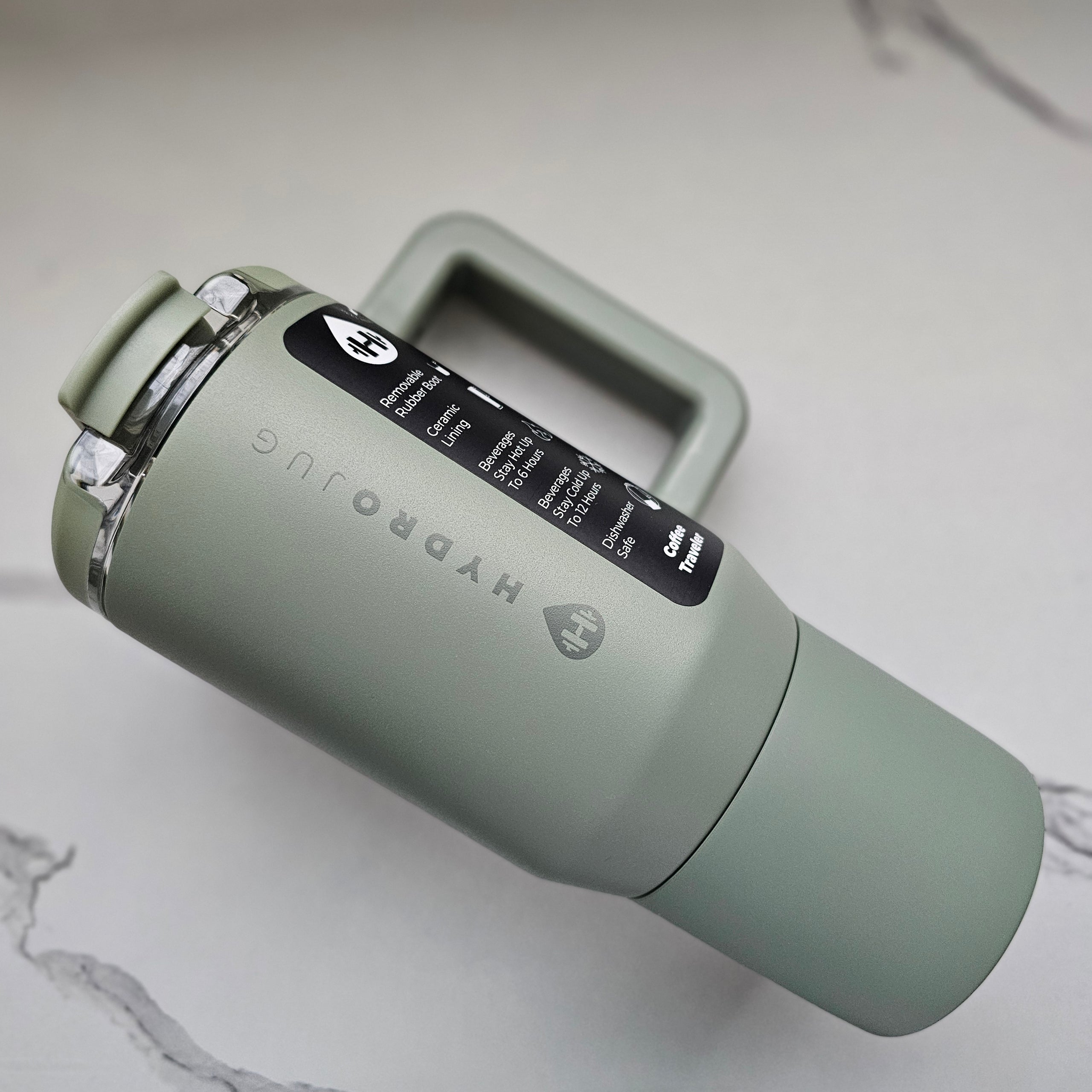 Hydrojug Coffee Traveler Customized Name